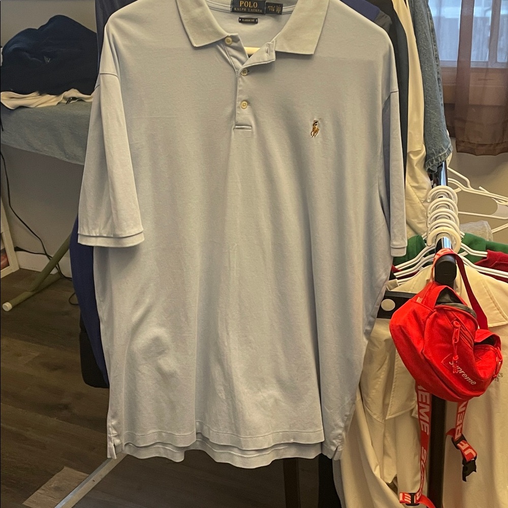 Polo by Ralph Lauren Sky Blue Men's Polo Shirt